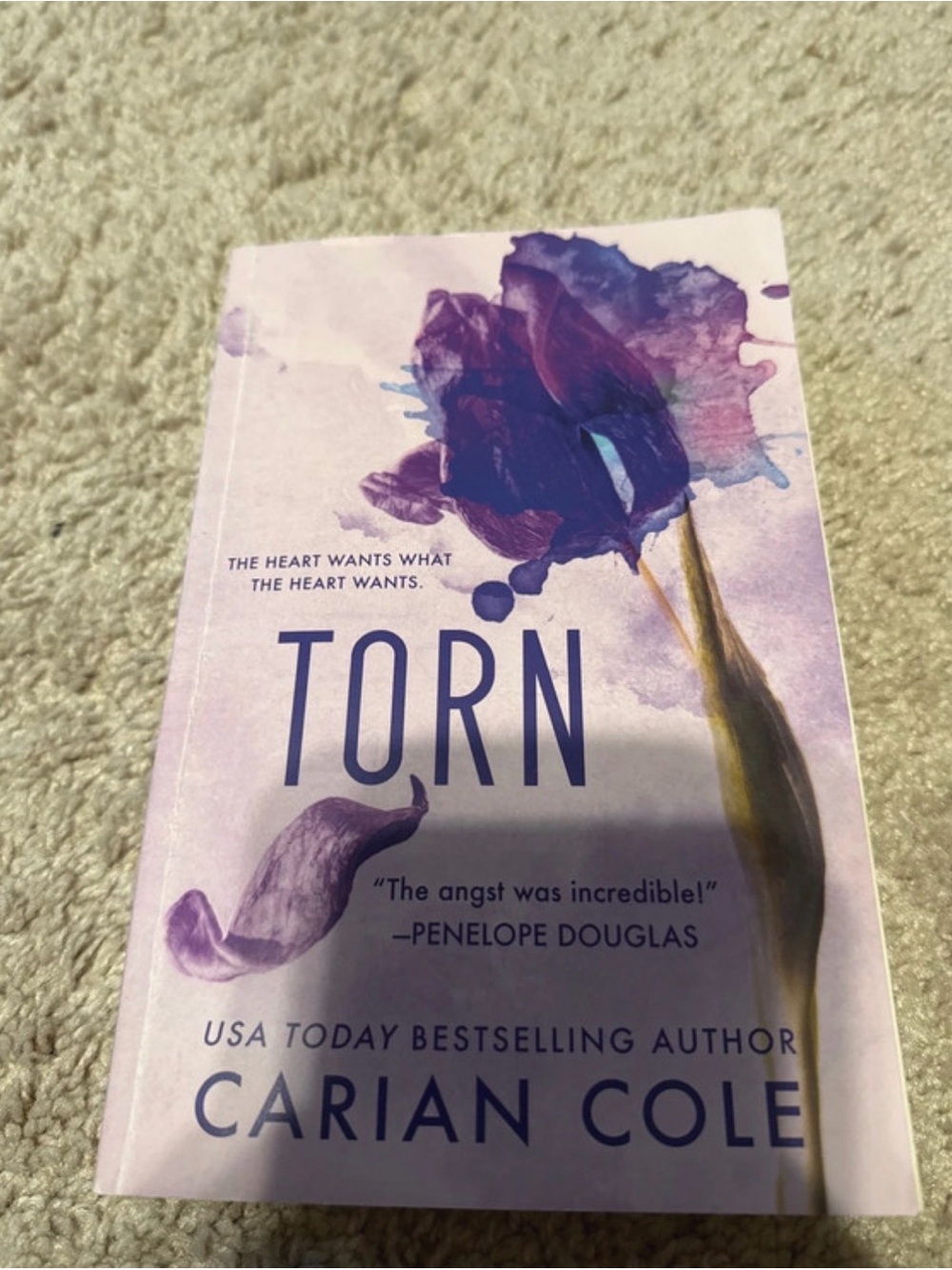 Torn by Carian Cole USA Today Bestselling Author Romance Novel
